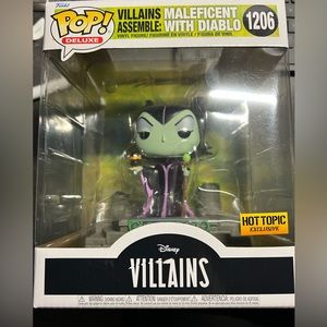 Funko POP Villains Assemble: Maleficent with Diablo